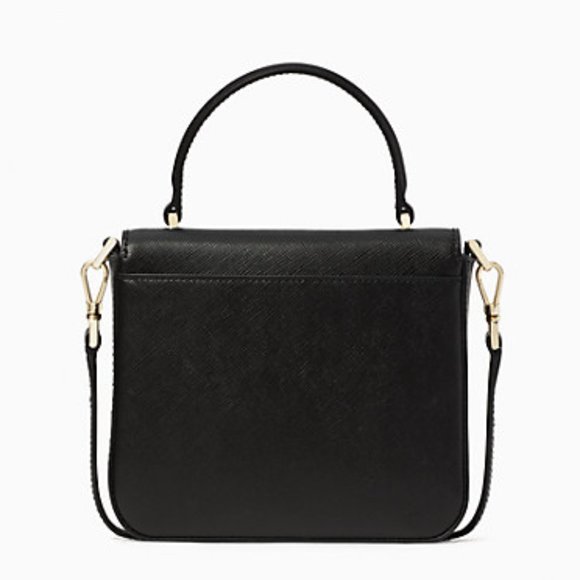 Kate Spade Staci Square Crossbody Saffiano Leather Black - Picture 5 of 16